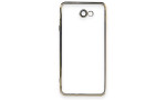 Newface Samsung Galaxy J7 Prime Kılıf Razer Lensli Silikon - Gold