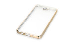 Newface Samsung Galaxy J7 Prime Kılıf Razer Lensli Silikon - Gold