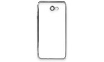 Newface Samsung Galaxy J7 Prime Kılıf Razer Lensli Silikon - Gümüş