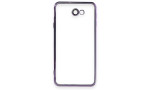 Newface Samsung Galaxy J7 Prime Kılıf Razer Lensli Silikon - Mor