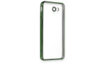 Newface Samsung Galaxy J7 Prime Kılıf Razer Lensli Silikon - Yeşil