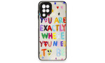 Newface Samsung Galaxy M12 Kılıf Mirror Desenli Kapak - Mirror - 10