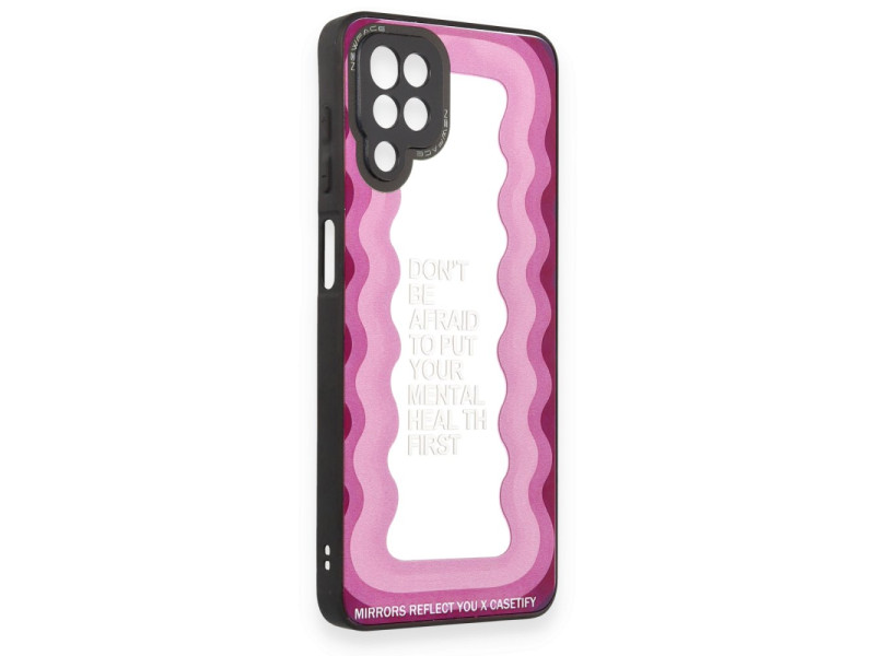 Newface Samsung Galaxy M12 Kılıf Mirror Desenli Kapak - Mirror - 11