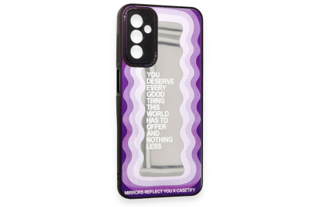Newface Samsung Galaxy M13 Kılıf Mirror Desenli Kapak - Mirror - 5