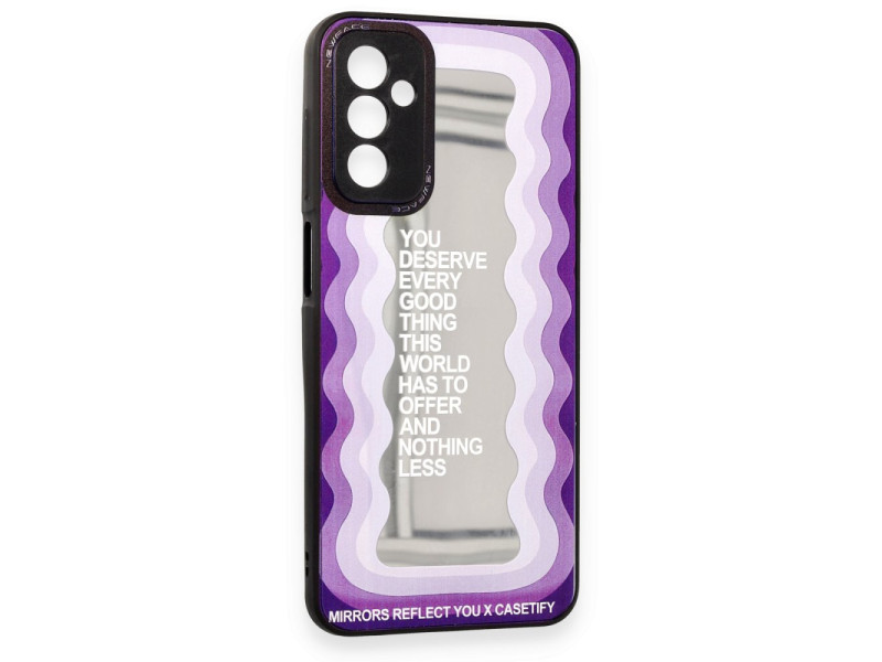 Newface Samsung Galaxy M23 Kılıf Mirror Desenli Kapak - Mirror - 5