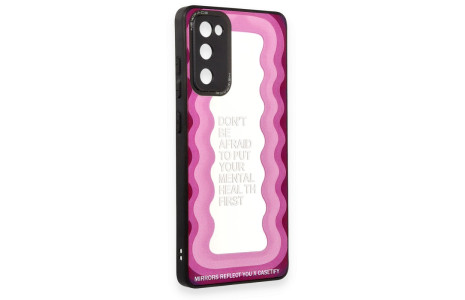 Newface Samsung Galaxy S20 FE Kılıf Mirror Desenli Kapak - Mirror - 11