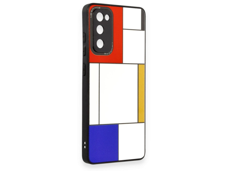 Newface Samsung Galaxy S20 FE Kılıf Mirror Desenli Kapak - Mirror - 9