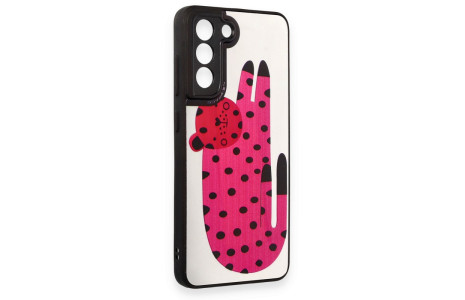 Newface Samsung Galaxy S21 FE Kılıf Mirror Desenli Kapak - Mirror - 12