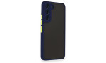 Newface Samsung Galaxy S22 Kılıf Montreal Silikon Kapak - Lacivert