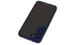 Newface Samsung Galaxy S22 Kılıf Montreal Silikon Kapak - Lacivert