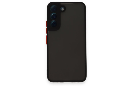 Newface Samsung Galaxy S22 Kılıf Montreal Silikon Kapak - Siyah