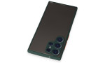 Newface Samsung Galaxy S22 Ultra Kılıf Montreal Silikon Kapak - Yeşil