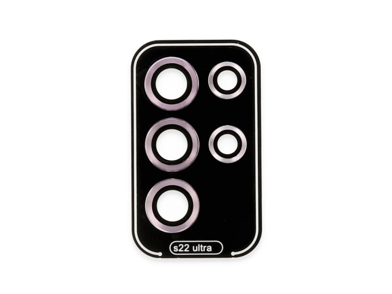 Newface Samsung Galaxy S22 Ultra Valdez Metal Kamera Lens - Derin Mor