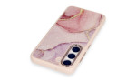 Newface Samsung Galaxy S23 Kılıf Moda Simli Kapak - Rose