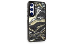 Newface Samsung Galaxy S23 Kılıf Moda Simli Kapak - Siyah