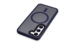 Newface Samsung Galaxy S23 Kılıf Trex Magneticsafe Kapak - Derin Mor