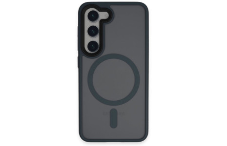 Newface Samsung Galaxy S23 Kılıf Trex Magneticsafe Kapak - Koyu Yeşil