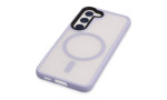 Newface Samsung Galaxy S23 Kılıf Trex Magneticsafe Kapak - Lila