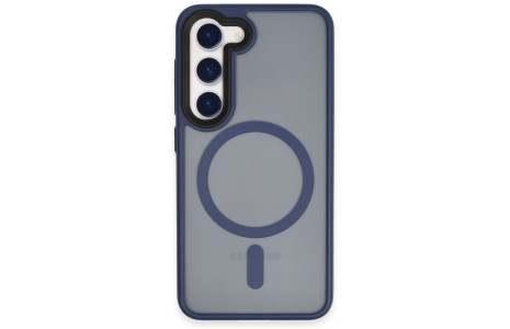 Newface Samsung Galaxy S23 Kılıf Trex Magneticsafe Kapak - Lacivert