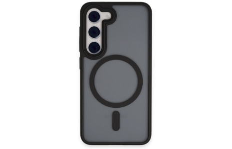 Newface Samsung Galaxy S23 Kılıf Trex Magneticsafe Kapak - Siyah