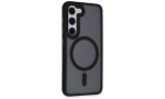 Newface Samsung Galaxy S23 Kılıf Trex Magneticsafe Kapak - Siyah
