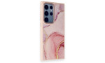 Newface Samsung Galaxy S23 Ultra Kılıf Moda Simli Kapak - Rose