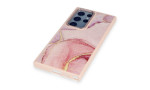 Newface Samsung Galaxy S23 Ultra Kılıf Moda Simli Kapak - Rose