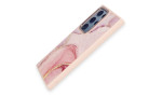 Newface Samsung Galaxy S23 Ultra Kılıf Moda Simli Kapak - Rose