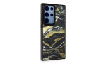 Newface Samsung Galaxy S23 Ultra Kılıf Moda Simli Kapak - Siyah