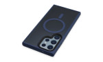 Newface Samsung Galaxy S23 Ultra Kılıf Trex Magneticsafe Kapak - Lacivert