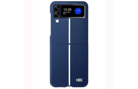HDD Samsung Galaxy Z Flip 4 Kılıf HBC-155 Lizbon Kapak - Lacivert