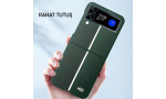 HDD Samsung Galaxy Z Flip 4 Kılıf HBC-155 Lizbon Kapak - Siyah