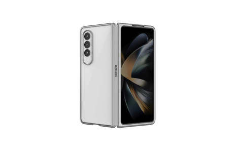 Newface Samsung Galaxy Z Fold 3 Kılıf Fold Element Kapak - Gümüş