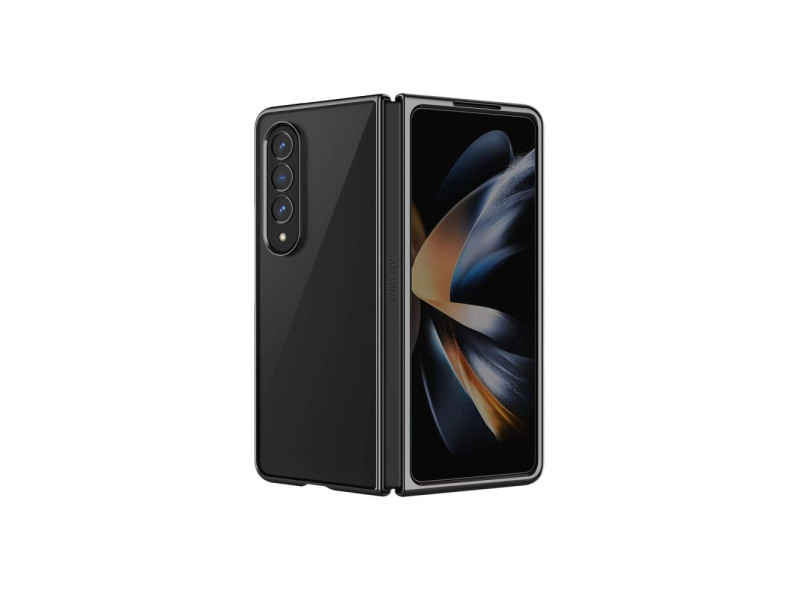 Newface Samsung Galaxy Z Fold 3 Kılıf Fold Element Kapak - Siyah
