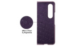 HDD Samsung Galaxy Z Fold 4 Kılıf HBC-155 Lizbon Kapak - Derin Mor