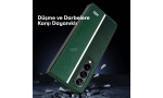 HDD Samsung Galaxy Z Fold 4 Kılıf HBC-155 Lizbon Kapak - Derin Mor