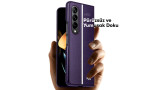 HDD Samsung Galaxy Z Fold 4 Kılıf HBC-155 Lizbon Kapak - Lacivert