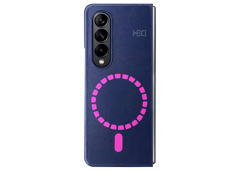 HDD Samsung Galaxy Z Fold 4 Kılıf HBC-156 Forum Magneticsafe Kapak - Lacivert
