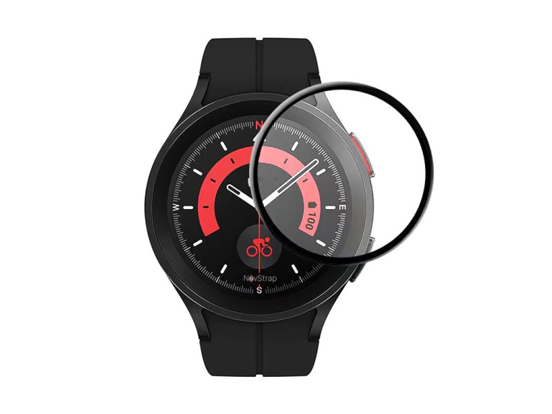 Newface Watch 5 Pro 45mm Polymer Nano Ekran Koruyucu - Şeffaf