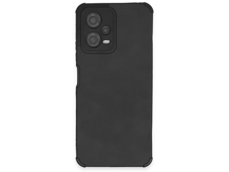 Newface Xiaomi Poco X5 5G Kılıf Loop Deri Silikon - Siyah