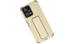 Newface Xiaomi Poco X5 5G Kılıf Mega Standlı Silikon - Gold