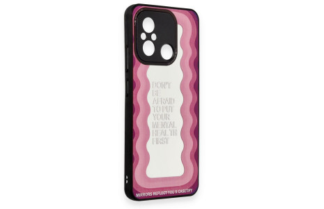 Newface Xiaomi Redmi 12C Kılıf Mirror Desenli Kapak - Mirror - 11