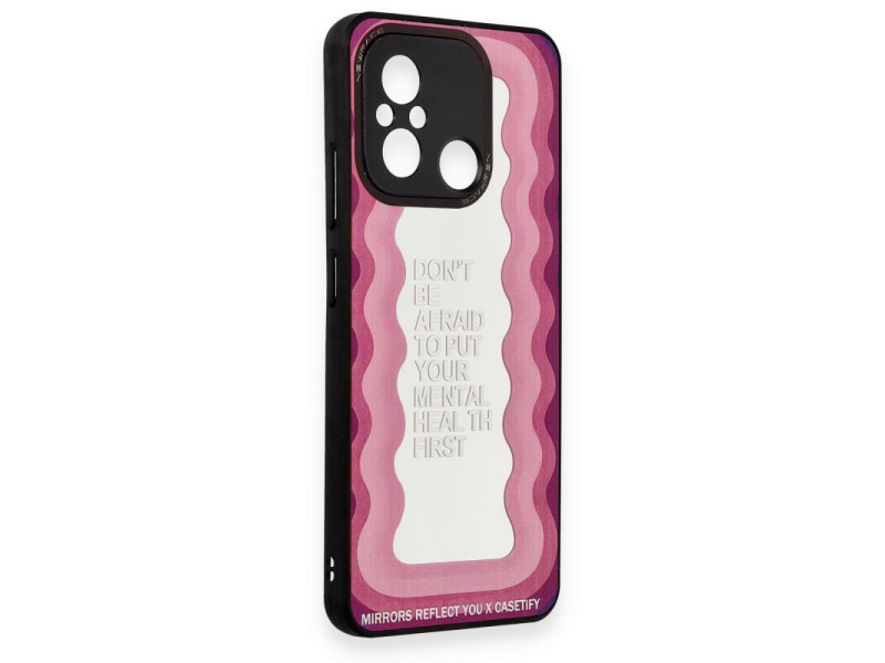Newface Xiaomi Redmi 12C Kılıf Mirror Desenli Kapak - Mirror - 11