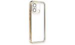 Newface Xiaomi Redmi 12C Kılıf Razer Lensli Silikon - Gold