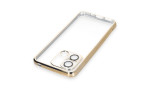 Newface Xiaomi Redmi 12C Kılıf Razer Lensli Silikon - Gold