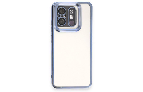 Newface Xiaomi Redmi 12C Kılıf Slot Silikon - Sierra Blue