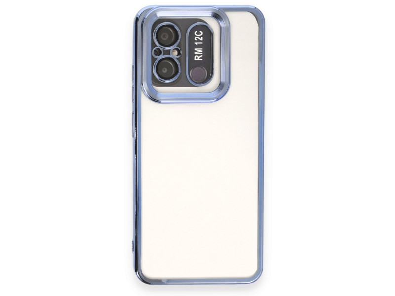 Newface Xiaomi Redmi 12C Kılıf Slot Silikon - Sierra Blue