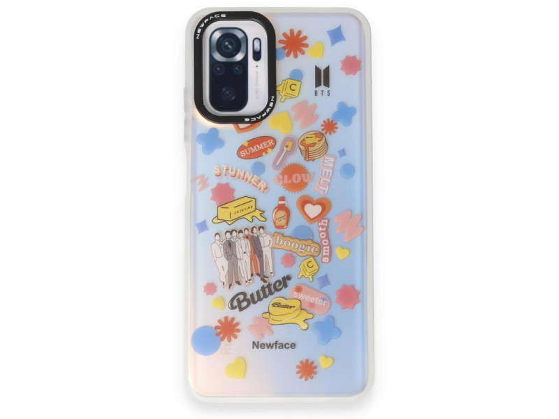 Newface Xiaomi Redmi Note 10 Kılıf Estoril Desenli Kapak - Estoril - 16