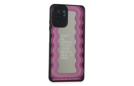 Newface Xiaomi Redmi Note 10 Kılıf Mirror Desenli Kapak - Mirror - 11