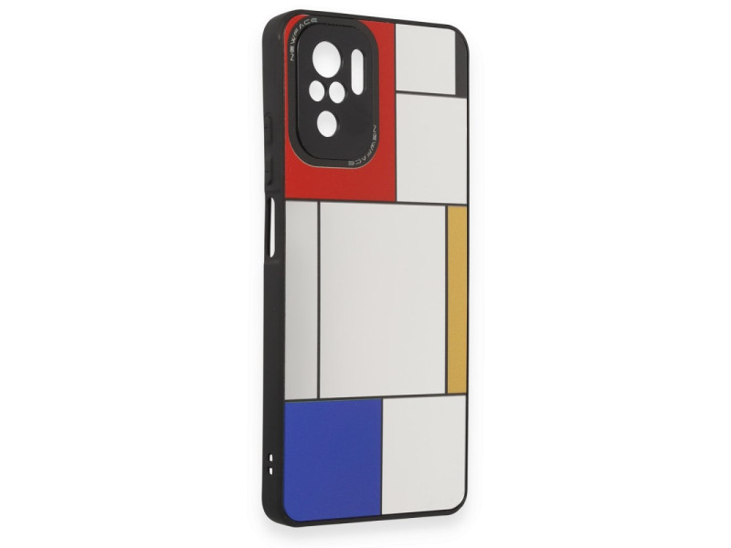 Newface Xiaomi Redmi Note 10 Kılıf Mirror Desenli Kapak - Mirror - 9